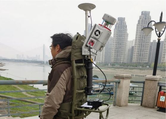 Exactitud aerotransportada del sistema ARS-1000L del LiDAR del abejón de la gama larga el 1350m alta