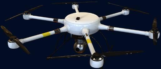 resistencia multi de la lluvia ligera del UAV Long120 del rotor de 120min Max Load 8kg seis abejones de AXIS