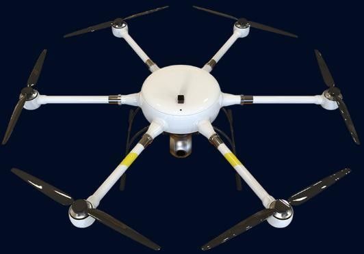 resistencia multi de la lluvia ligera del UAV Long120 del rotor de 120min Max Load 8kg seis abejones de AXIS
