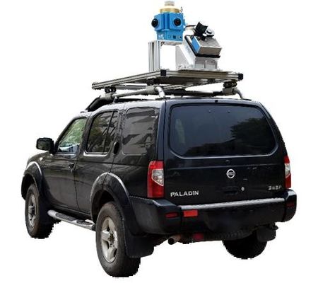 escáner móvil del sistema HiScan-Z de la encuesta sobre el LiDAR del 119m con 30MP Camera Resolution