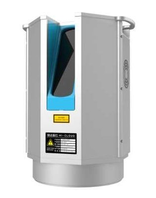 gama larga de los escáneres de laser de 500kHz PRR 3D HS1200 IP64 el 1200m máxima