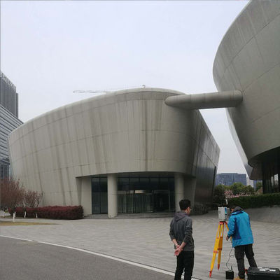 exploración terrestre del laser del peso ligero de la gama del 1200m en la construcción HS1200