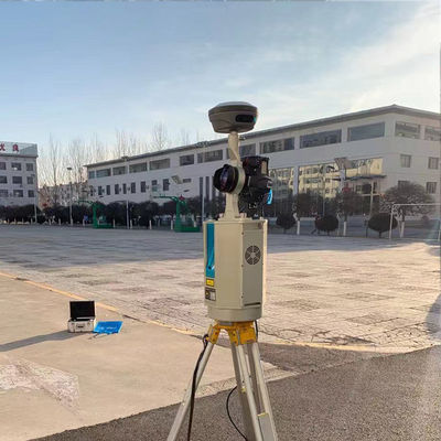 exploración terrestre del laser del peso ligero de la gama del 1200m en la construcción HS1200