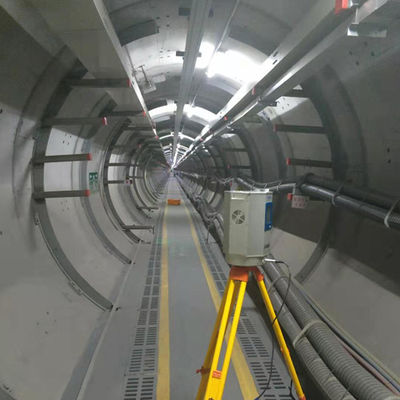 exploración terrestre del laser del peso ligero de la gama del 1200m en la construcción HS1200