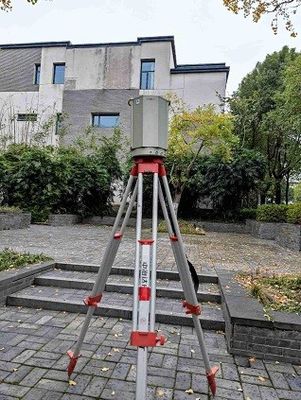 equipo de alta frecuencia de la encuesta sobre el laser 3D del escáner HS650i del emplazamiento de la obra de 500kHz IP64