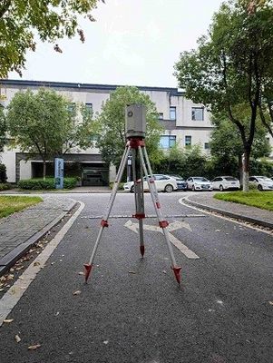 Escáner constructivo 1.5m-650m del laser del eco multi 3D de HS650i para el modelado de la subestación