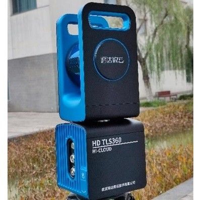 laser terrestre de la gama TLS360 de los 0.2m-150m que traza el escáner de laser al aire libre del dispositivo 3D
