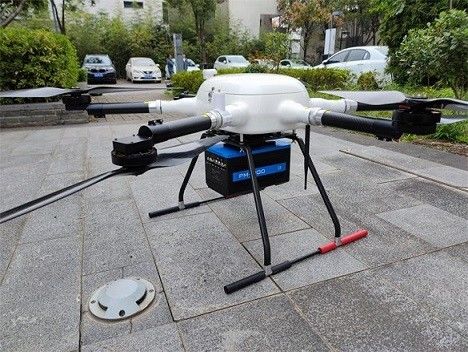 sistema aerotransportado del LiDAR de 100-2000kHz PRR PM-1500 para el trazado topográfico