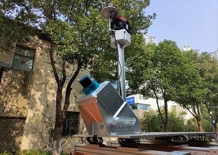 Tierra móvil del LiDAR de HiScan-C que examina el sistema de vigilancia de la deformación de la exactitud de 5mm@40m
