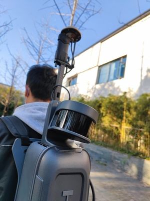PDA de la gama del 120m/LiDAR HiSLAM de la mochila 3D para la medida constructiva de la fachada