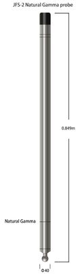 NaI Crystal Sensor 0 - punta de prueba gamma natural 32768cps