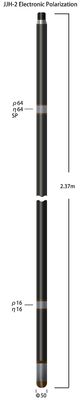 ± el 1Ωm de la exactitud el 2% de la resistencia el 1-4000ΩM Electronic Polarization Probe