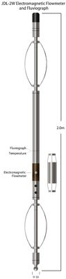 13-1500mm/S flujómetro electromágnetico y Fluviograph de la resolución de la gama 0.2mm/S