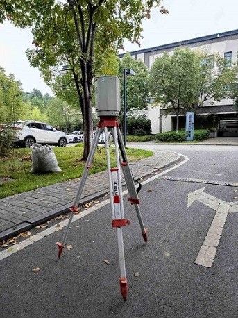 equipo de exploración terrestre del laser del escáner de laser 3D de los 650m IP64 HS650i 3D para los edificios